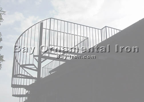 Bay Ornamental Iron: Stairs